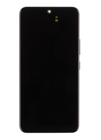 LCD display + Dotyk + Přední kryt Samsung S901B Galaxy S22 Phantom Black (Service Pack)