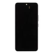 LCD display + Dotyk + Přední kryt Samsung S901B Galaxy S22 Phantom Black (Service Pack) 