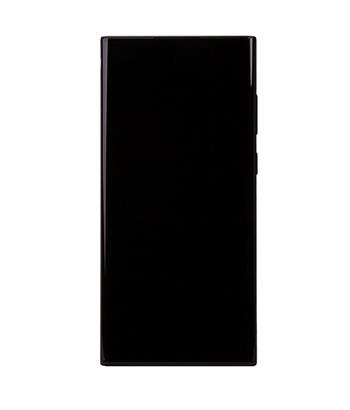 LCD display + Dotyk + Přední kryt Samsung S908B Galaxy S22 Ultra Phantom Graphite (Service Pack)