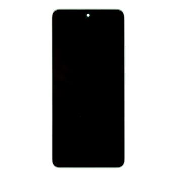 LCD Display + Dotyková Deska + Přední Kryt pro Xiaomi Redmi Note 13 4G Mint Green (Service Pack)
