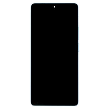 LCD Display + Dotyková Deska + Přední Kryt pro Xiaomi Redmi Note 14S Blue (Service Pack)