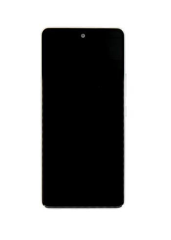 LCD displej + Dotyk + Přední kryt Samsung A536B Galaxy A53 5G Awesome White (Service Pack)