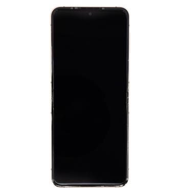 LCD displej + Dotyk + Přední Kryt Samsung F721 Galaxy Z Flip 4 5G Pink (Service Pack)
