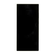 LCD displej + Dotyk + Přední kryt Samsung S918 Galaxy S23 Ultra Phantom Black (Service Pack) 