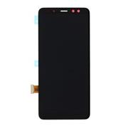 LCD displej + Dotyk Samsung A530 Galaxy A8 2018 Black (Service Pack)