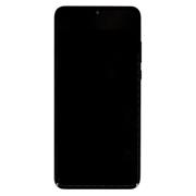LCD displej + Dotyková Deska + Přední Kryt Huawei P30 Lite 2020 New Edition Black (pro 48MP foto) (Service Pack)
