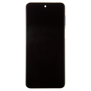 LCD displej + Dotyková Deska + Přední Kryt pro Xiaomi Redmi Note 9 Pro Green (Service Pack)