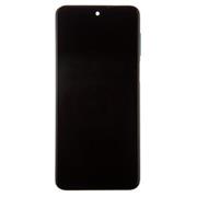 LCD displej + Dotyková Deska + Přední Kryt pro Xiaomi Redmi Note 9 Pro Green (Service Pack)