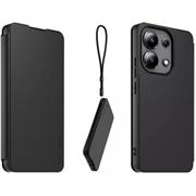 Made for Xiaomi Book Pouzdro s Poutkem pro Xiaomi Redmi Note 13 4G Black