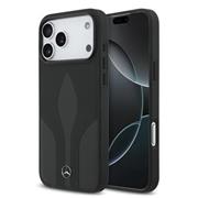 Mercedes Leather The Move MagSafe Zadní Kryt pro iPhone 17 Pro Max Black