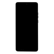 Motorola Edge 40 Neo LCD Display + Dotyková Deska + Přední Kryt Black Beauty (Service Pack)
