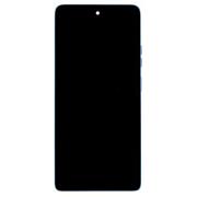 Motorola G75 5G LCD Display + Dotyková Deska + Přední Kryt Aqua Blue (Service Pack)