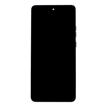 Motorola G86 LCD Display + Dotyková Deska + Přední Kryt Black (Spellbound) (Service Pack)