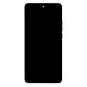 Motorola G86 Power 5G LCD Display + Dotyková Deska + Přední Kryt Black (Spellbound) (Service Pack)