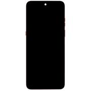 Motorola RAZR 60 Ultra LCD Display + Dotyková Deska + Přední Kryt Rio Red (Service Pack)