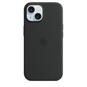MT0J3ZM/A Apple Silikonový Kryt vč. Magsafe pro iPhone 15 Black