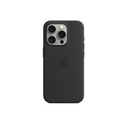 MT1M3ZM/A Apple Silikonový Kryt vč. Magsafe pro iPhone 15 Pro Max Black
