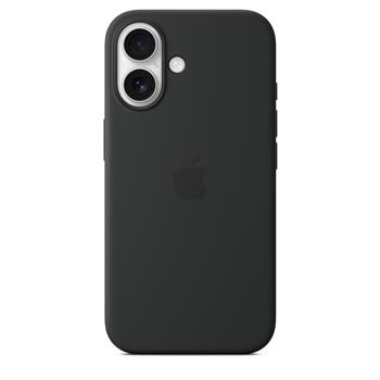 MYY13ZM/A Apple Silikonový Kryt vč. Magsafe pro iPhone 16 Black