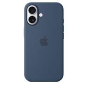 MYY23ZM/A Apple Silikonový Kryt vč. Magsafe pro iPhone 16 Denim