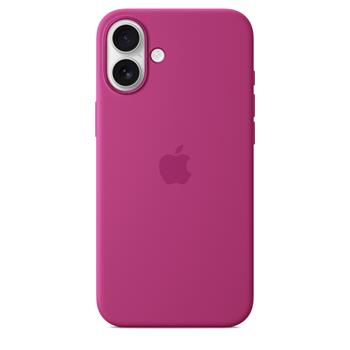MYYE3ZM/A Apple Silikonový Kryt vč. Magsafe pro iPhone 16 Plus Fuchsia
