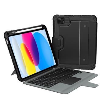 Nillkin Bumper Combo Keyboard Case (Backlit Version) pro iPad 10.9 2022/11 2025 Black