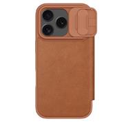 Nillkin Qin Book PRO Pouzdro pro Apple iPhone 17 Pro Brown