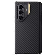 Nillkin Synthetic Fiber PRO Magnetic Pen Slot Zadní Kryt pro Samsung Galaxy Z Fold 7 Golden