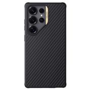 Nillkin Synthetic Fiber PRO Magnetic Zadní Kryt pro Samsung Galaxy S25 Ultra Gold