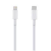 OBAL:ME Fast Charge USB-C/Lightning Kabel 1m White