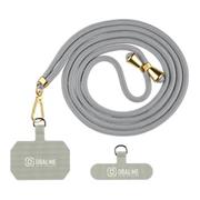OBAL:ME NeckTag Allure Popruh na Telefon Light grey
