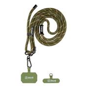OBAL:ME NeckTag Popruh na Telefon Army Green