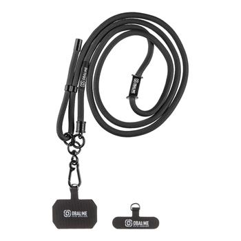 OBAL:ME NeckTag Popruh na Telefon Black