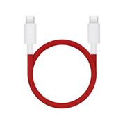 OnePlus SUPERVOOC Charge USB-C/USB-C Datový Magnetický Kabel 10A 1,2m Red