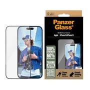 PanzerGlass Tvrzené sklo UWF pro Apple iPhone 15/16 Black