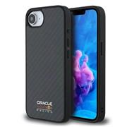 Red Bull Carbon Shiny Logo MagSafe Zadní Kryt pro iPhone 16e/17e Black