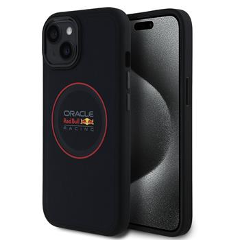 Red Bull PC/TPU Red Ring MagSafe Zadní Kryt pro iPhone 15 Navy