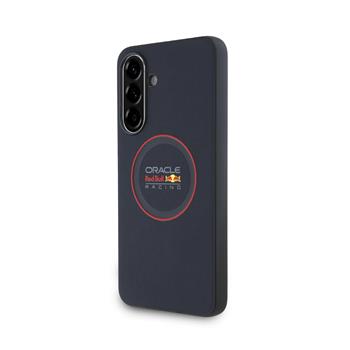 Red Bull PU Leather Red Ring Zadní Kryt pro Samsung Galaxy A56 Navy