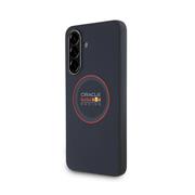 Red Bull PU Leather Red Ring Zadní Kryt pro Samsung Galaxy A56 Navy