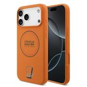 Red Bull Silicone Blue Ring MagSafe Zadní Kryt pro iPhone 17 Pro Max Orange