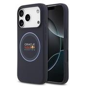 Red Bull Silicone Blue Ring MagSafe Zadní Kryt pro iPhone 17 Pro Navy