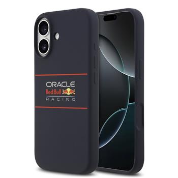 Red Bull Silicone Horizontal Logo MagSafe Zadní Kryt pro iPhone 17 Navy