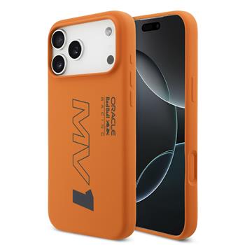 Red Bull Silicone MV1 MagSafe Zadní Kryt pro iPhone 17 Pro Max Orange