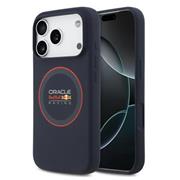 Red Bull Silicone Red Ring MagSafe Zadní Kryt pro iPhone 17 Pro Navy