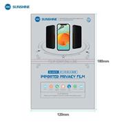 SUNSHINE SS-057S Hydrogelová Privátní Folie pro Smartphony Pack 50 kusů