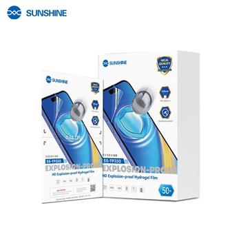 SUNSHINE SS-TP350 HD Nárazu-Vzdorná Hydrogelová Folie pro Smartphony Pack 50 kusů