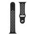 Tactical 161 Double Silikonový Řemínek pro Apple Watch 1/2/3/4/5/6/7/8/9/10/SE 42/44/45/46mm Black