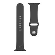Tactical 488 Silikonový Řemínek pro Apple Watch 1/2/3/4/5/6/7/8/9/10/11/SE 42/44/45/46mm Black