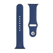 Tactical 837 Silikonový Řemínek pro Apple Watch 1/2/3/4/5/6/7/8/9/SE 38/40/41mm Navy Blue