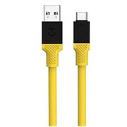 Tactical Fat Man Cable USB-A/USB-C 1m Yellow