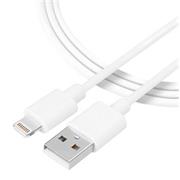 Tactical Smooth Thread Cable USB-A/Lightning 0.3m White